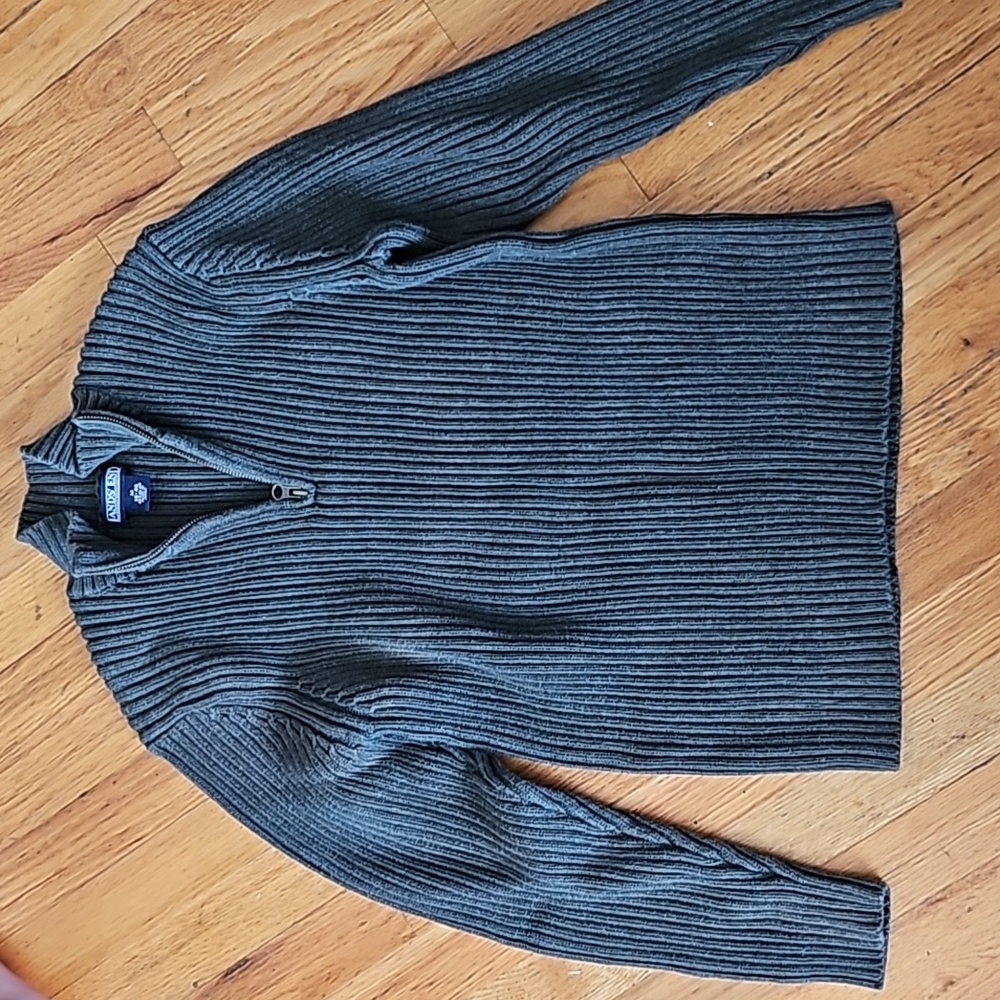 Lands End Mens 100% Cotton Sweater